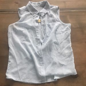 Light blue tank top